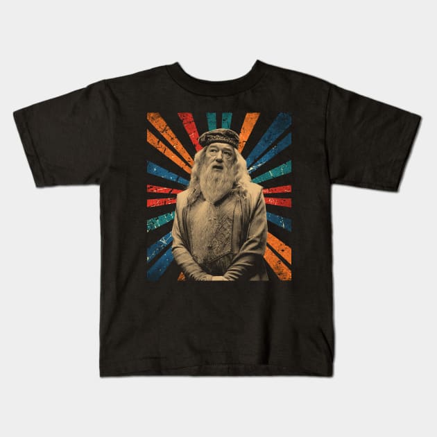 sketc vintage mr gambon shirt Kids T-Shirt by ArmandoApparel